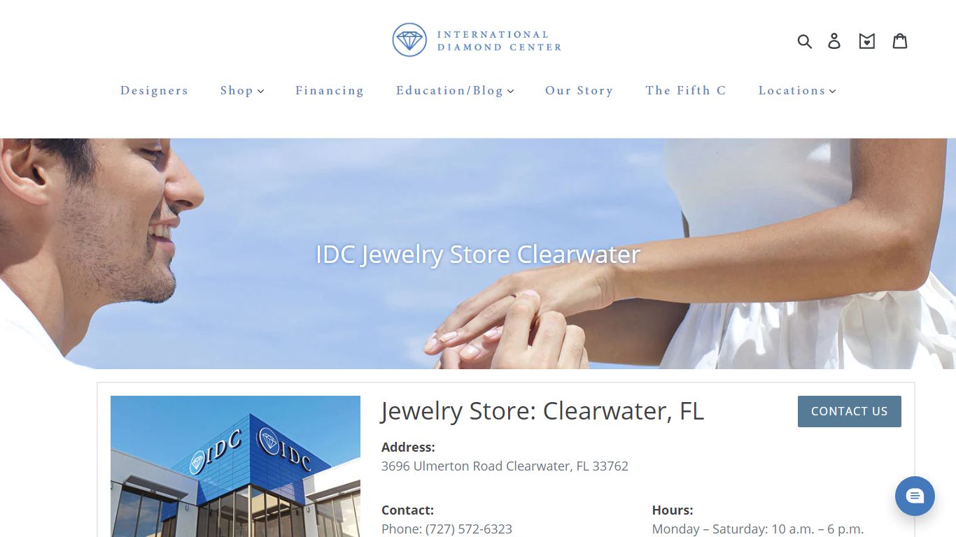 IDC Jewelry Store Clearwater | International Diamond Center