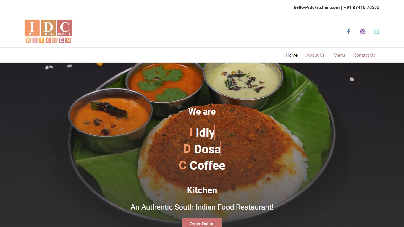 IDC Kitchen | Best South Indian Restaurant Chain in Bangalore!